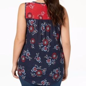 Style & Co Tops - Style & Co Women's 1X Sleeveless Peasant Top Style & Co Tops - Style & Co Women's 1X Sleeveless Peasant Top